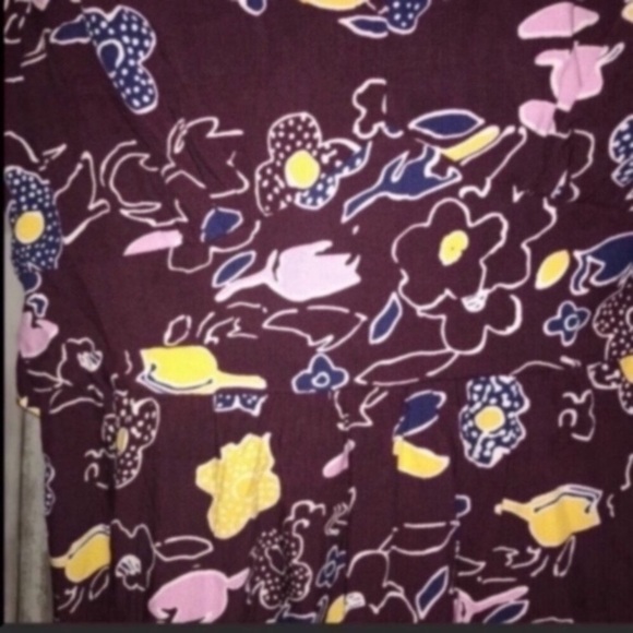 Modcloth Burgundy Retro High Low Dress - Picture 8 of 13